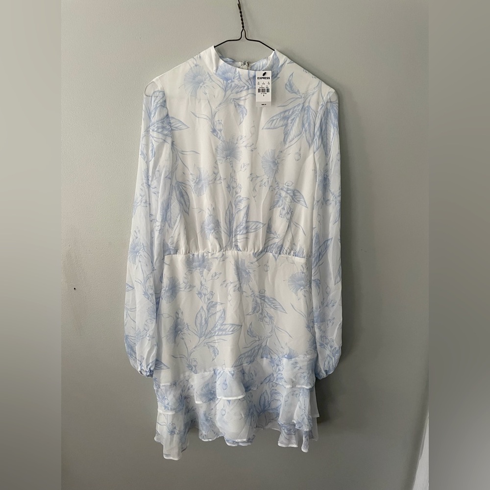 Express floral dress NWT